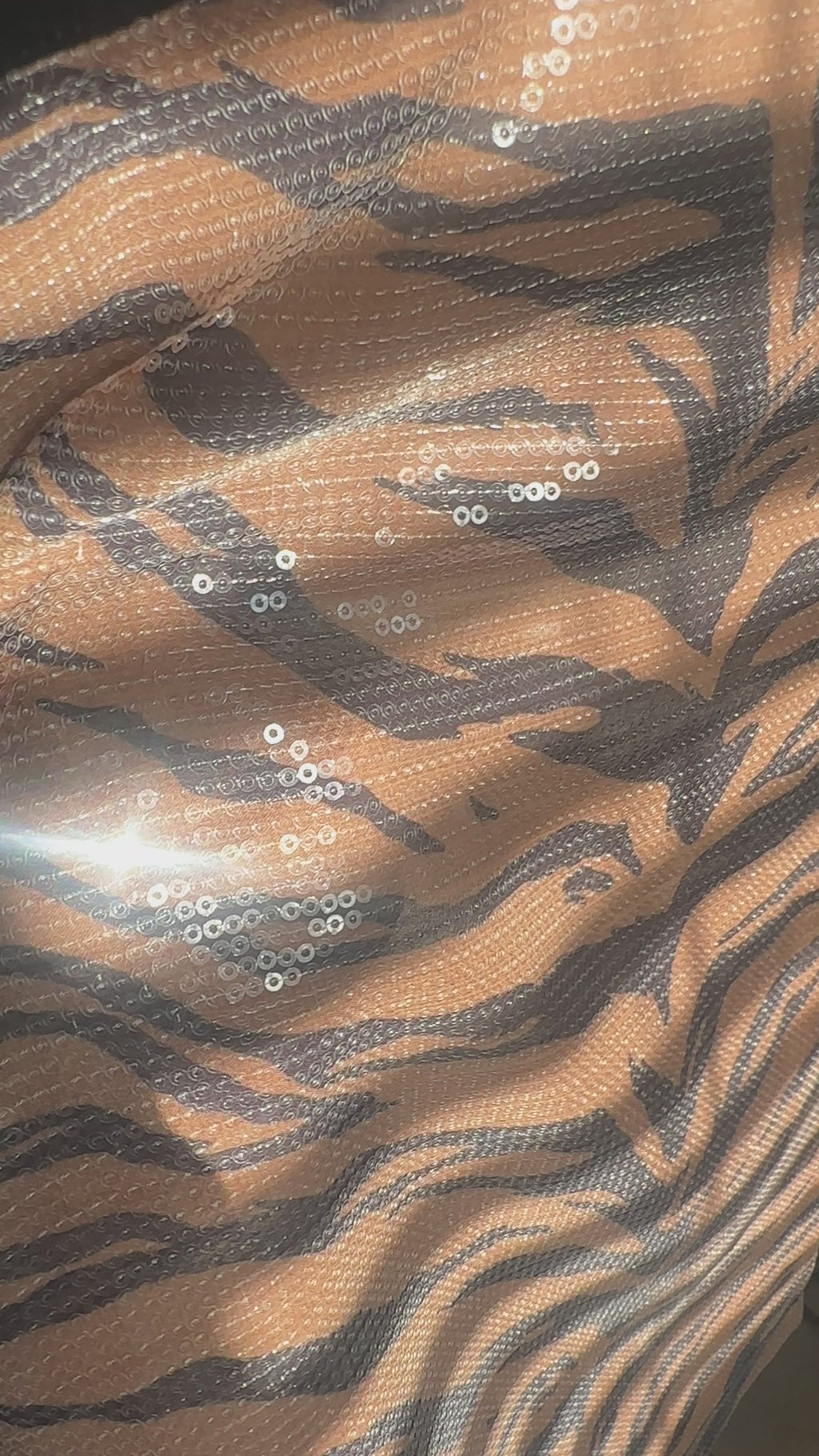 Demo sequins in the sun